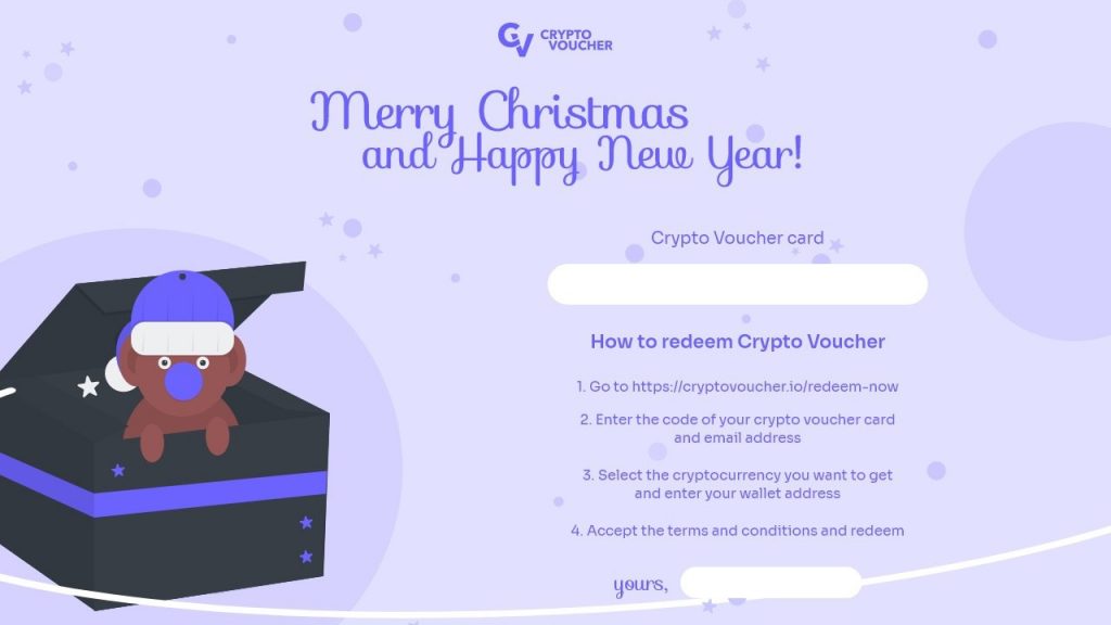 Crypto Voucher, a Thoughtful Crypto Gift for Your Loved Ones