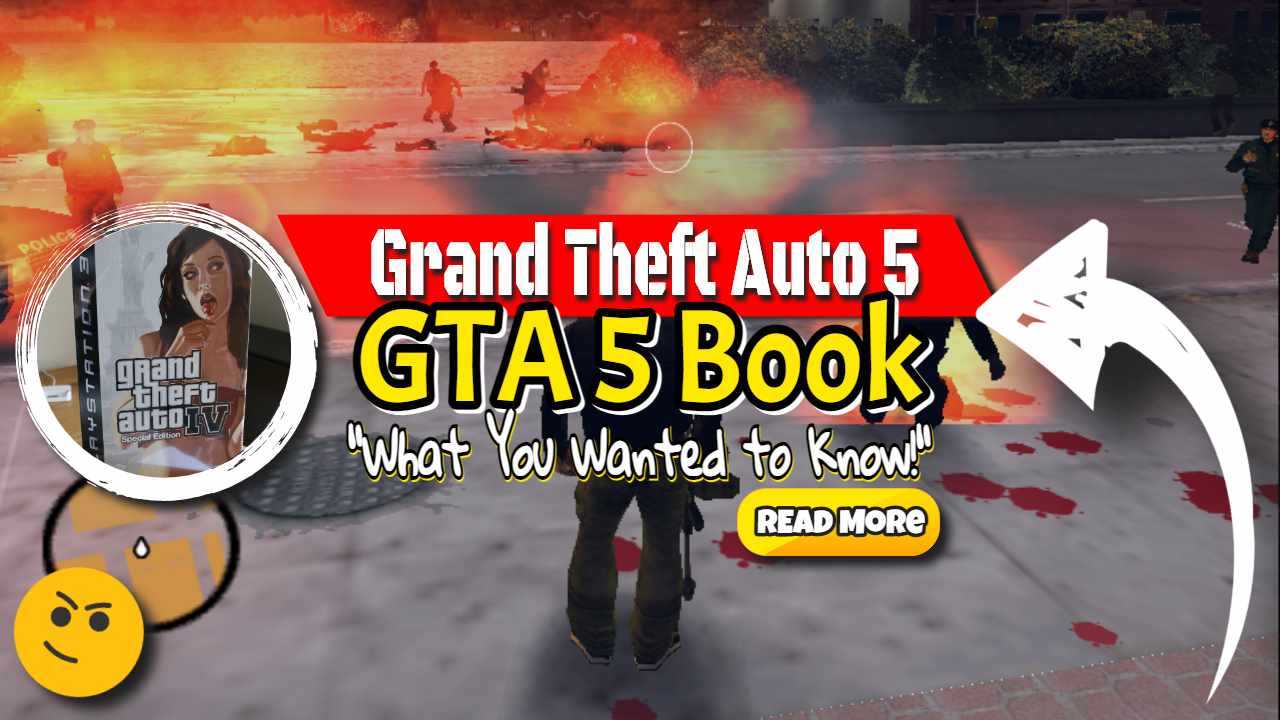 Feaured Image Text: "GTA 5 Book".