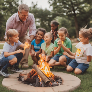 Teaching children about outdoor fire safety
