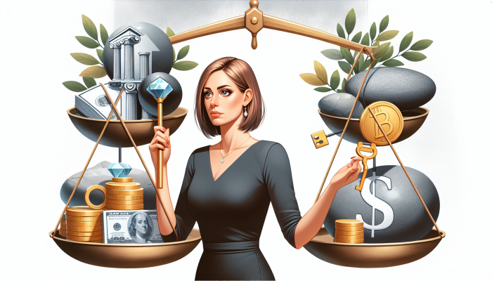 Debt Consolidation Journeys Shared on X: Real Stories and Tips | DCL Emma holding a key, symbolizing her journey from financial struggle to stability through debt consolidation and budgeting.