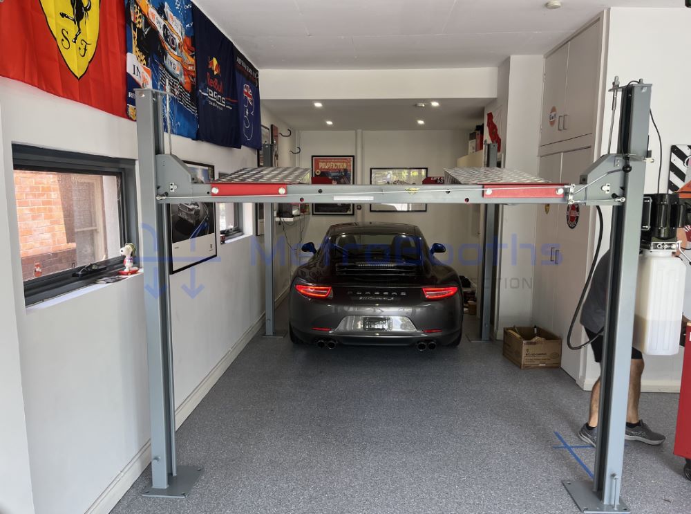 Car Hoist Installation Example