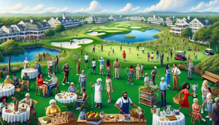 A vibrant community hub at Pearl Valley golf course, enhancing the local economy with diverse job opportunities.